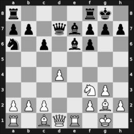 1960 Avantgard Ch – Round 3 – Sakharov, Yuri N – 1/2-1/2 – Kofman, Abram R – G16