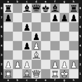 1960 Avantgard Ch – Round 6 – Volchok, Alexandr – 1/2-1/2 – Gufeld, Eduard – G31