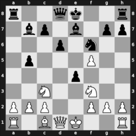 1960 Avantgard Ch – Round 7 – Poliak, Evsey – 0-1 – Lazarev, Efim M. – G36