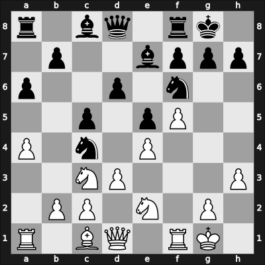 1960 BUL-ch14 Sofia BUL – Round 2 – Kostov, Petko – 1/2-1/2 – Popov, Luben – G6