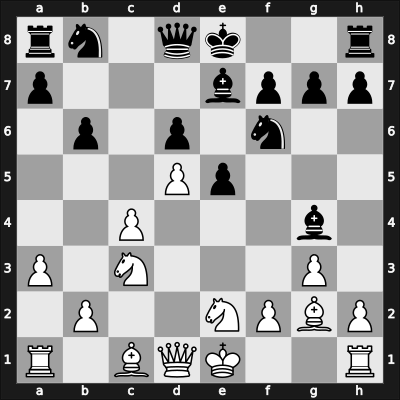 1960 BUL-ch14 Sofia BUL – Round 3 – Piskov, Kamen – 1/2-1/2 – Kolarov, Atanas S. – G9