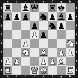 1960 BUL-ch14 Sofia BUL – Round 3 – Dimitrov Krastev, Krastjo – 1/2-1/2 – Kostov Petkov, Petko – G12
