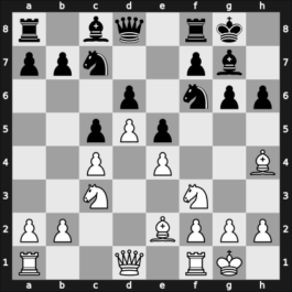 1960 BUL-ch14 Sofia BUL – Round 6 – Bobotsov, Milko G – 0-1 – Popov, Luben – G21