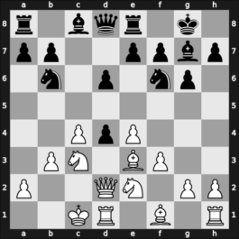 1960 BUL-ch14 Sofia BUL – Round 8 – Bobotsov, Milko G – 1-0 – Piskov, Kamen – G30