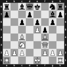 1960 BUL-ch14 Sofia BUL – Round 12 – Daskalov, Georgi – 1/2-1/2 – Milev, Zdravko – G48