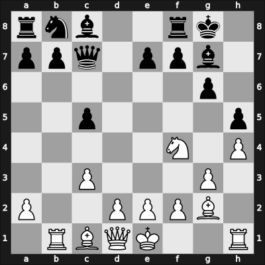 1960 BUL-ch14 Sofia BUL – Round 14 – Popov, Luben – 1/2-1/2 – Milev, Zdravko – G51