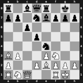 1960 Balatonfured – Round 2 – Flohr, Salo – 1/2-1/2 – Drimer, Dolfi – G6