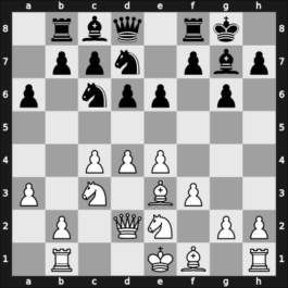 1960 Balatonfured – Round 10 – Lilienthal, Andor – 1/2-1/2 – Bilek, Istvan – G24