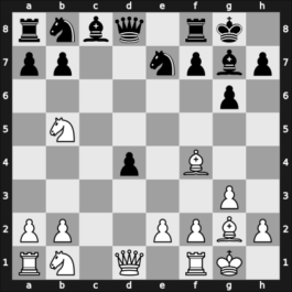 1960 Balatonfured it – Round 4 – Zita, Frantisek – 1/2-1/2 – Lengyel, Levente – G5