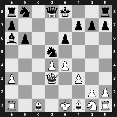 1960 Balatonfured it – Round 9 – Sliwa, Bogdan – 0-1 – Kluger, Gyula – G10