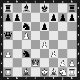 1960 Baltic Nations – Round 5 – Kondratiev, Pavel E – 0-1 – Unzicker, Wolfgang – G10