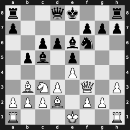 1960 Baltic Nations – Round 5 – Mikenas, Vladas – 1/2-1/2 – Borisenko, Georgy K – G11