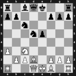 1960 Baltic Nations – Round 6 – Unzicker, Wolfgang – 1/2-1/2 – Nei, Iivo – G14