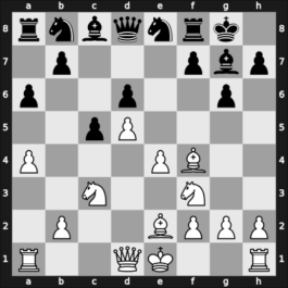 1960 Bariloche – Round 1 – Wexler, Bernardo – 1/2-1/2 – Rossetto, Hector – G6