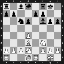 1960 Berg en Dal zt – Round 3 – Johannessen, Svein – 1/2-1/2 – Olafsson, Fridrik – G4
