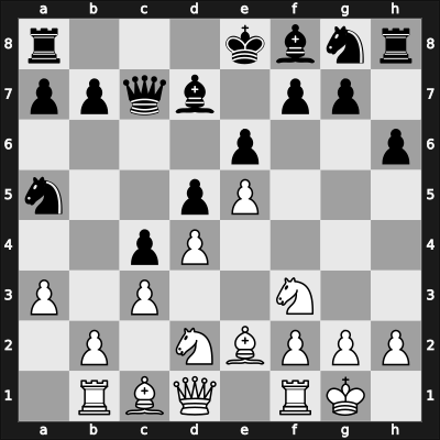 1960 Budapest – Round 2 – Honfi, K. – 1/2-1/2 – Djurasevic, Bozidar – G22