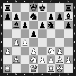 1960 Budapest zt – Round 1 – Barcza, Gedeon – 1/2-1/2 – Troeger, Paul – G10