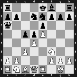 1960 Budapest zt – Round 5 – Mititelu, Gheorghe – 0-1 – Barcza, Gedeon – G28
