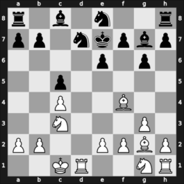 1960 Budapest zt – Round 8 – Matanovic, Aleksandar – 1/2-1/2 – Ujtelky, Maximilian – G44