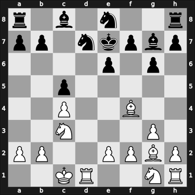 1960 Budapest zt – Round 8 – Matanovic, Aleksandar – 1/2-1/2 – Ujtelky, Maximilian – G44