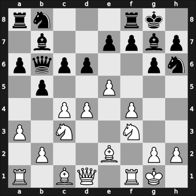 1960 Budapest zt – Round 12 – Popov, Luben – 1/2-1/2 – Ujtelky, Maximilian – G68