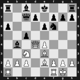 1960 Buenos Aires – Round 1 – Unzicker, Wolfgang – 1/2-1/2 – Olafsson, Fridrik – G19