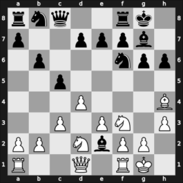 1960 Buenos Aires – Round 2 – Guimard, Carlos E – 1-0 – Taimanov, Mark E – G30