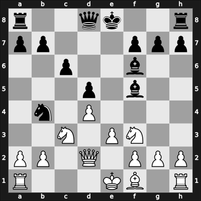 1960 Buenos Aires – Round 3 – Ivkov, Borislav – 1/2-1/2 – Szabo, Ladislav – G40