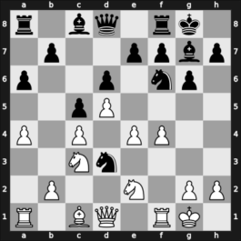 1960 Buenos Aires – Round 5 – Pachman, Ludek – 1/2-1/2 – Szabo, Ladislav – G58