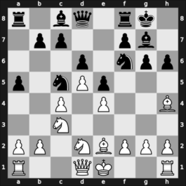 1960 Buenos Aires – Round 7 – Eliskases, Erich – 1/2-1/2 – Rossetto, Hector – G81
