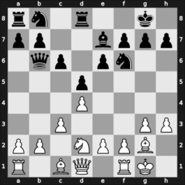1960 Buenos Aires – Round 15 – Korchnoi, Viktor – 1-0 – Ivkov, Borislav – G161