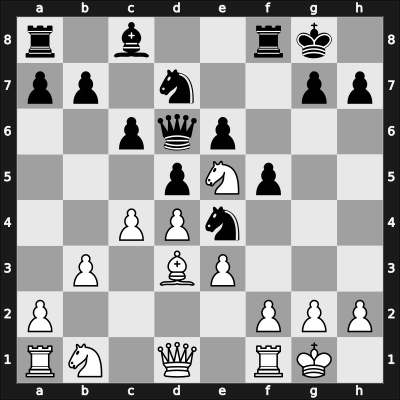 1960 Buenos Aires – Round 16 – Pachman, Ludek – 1/2-1/2 – Evans, Larry M – G166