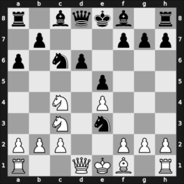1960 Buenos Aires – Round 16 – Fischer, Raphael – 1/2-1/2 – Aguilera Bazan, Oscar – G170
