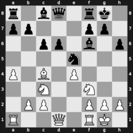 1960 Buenos Aires ch-ARG – Round 1 – Aguilar Dominguez, Cristhel Guadalupe – 1/2-1/2 – Bazan, Osvaldo – G10