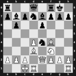 1960 Buenos Aires ch-ARG – Round 4 – Benko, Francisco – 1/2-1/2 – Incutto, Carlos – G27
