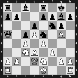 1960 Buenos Aires ch-ARG – Round 6 – Espinosa Flores, Rafael Emilio – 1/2-1/2 – Bielicki, Carlos – G40