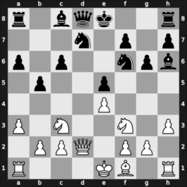 1960 Buenos Aires ch-ARG – Round 7 – Alvarez De Espejo Montiel, Miguel – 0-1 – Pelikan, Anna – G50