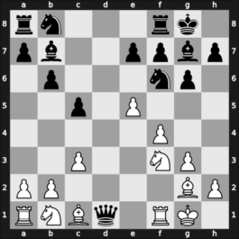 1960 Buenos Aires ch-ARG – Round 8 – Pelikan, Anna – 1/2-1/2 – Bazan, Osvaldo – G59
