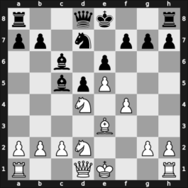 1960 Buenos Aires ch-ARG – Round 9 – Benko, Francisco – 1/2-1/2 – Eliskases – G68
