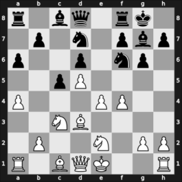 1960 Buenos Aires ch-ARG – Round 11 – Benko, Francisco – 0-1 – Najdorf, Rafael – G77
