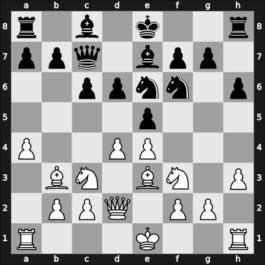 1960 Buenos Aires ch-ARG – Round 17 – Alvarez De Espejo Montiel, Miguel – 0-1 – Reinhardt, Enrique – G124
