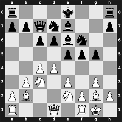 1960 CSR Ch – Round 13 – Ujtelky, Maximilian – 1/2-1/2 – Hort, Vlastimil – G107