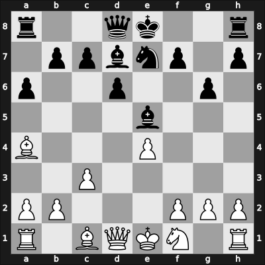 1960 Clare Benedict Cup 07th – Round 3 – Blau, Max – 1/2-1/2 – Pfeiffer, Gerhard – G22