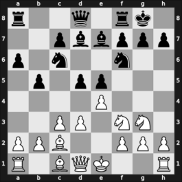 1960 Clare Benedict Cup 07th – Round 5 – Clarke, Peter H – 1/2-1/2 – Lokvenc, Josef – G44
