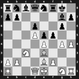 1960 Corr FS – Round 1 – Borisenko, Georgy K – 1/2-1/2 – Heemsoth, Hermann – G10