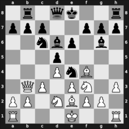 1960 Eastbourne Festival Open – Round 1 – Wells, David G – 1/2-1/2 – Cafferty, Bernard – G1