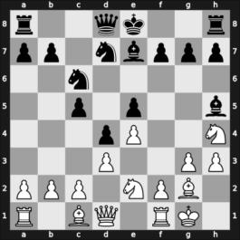 1960 Eastbourne Festival Open – Round 2 – Cafferty, Bernard – 1-0 – Mazitis, Arnolds – G2