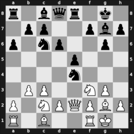 1960 Eastbourne Festival Open – Round 11 – McBain, Robert – 0-1 – Cafferty, Bernard – G10