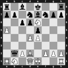 1960 FRG Ch U20 – Round 7 – Staller, Peter – 1-0 – Pfleger, Helmut, Dr. – G6