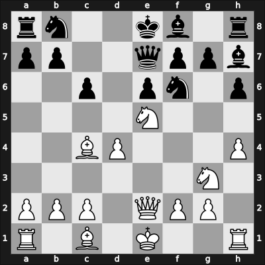 1960 FRG Ch U20 – Round 12 – Pfleger, Helmut, Dr. – 1-0 – Wentz, Gisbert – G11